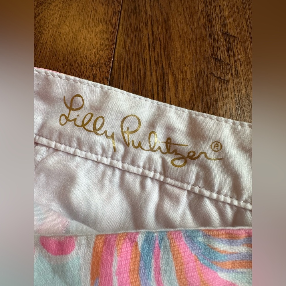 Lilly Pulitzer Buttercup Shorts in Too Much Bubbly size 16 - Picture 3 of 5